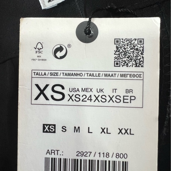 Zara women straight leg Trouser size XS - Picture 3 of 7